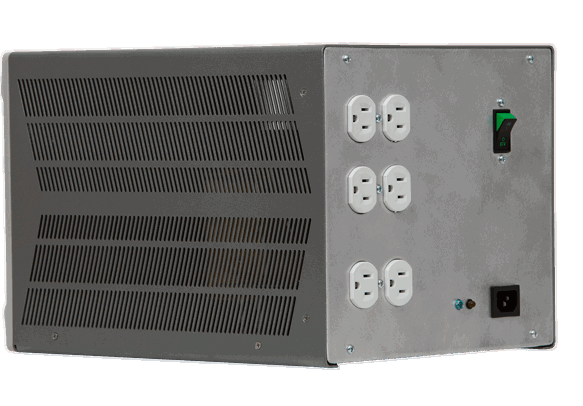 Side and Back View - NXT Power Integrity Standard Power Conditioner