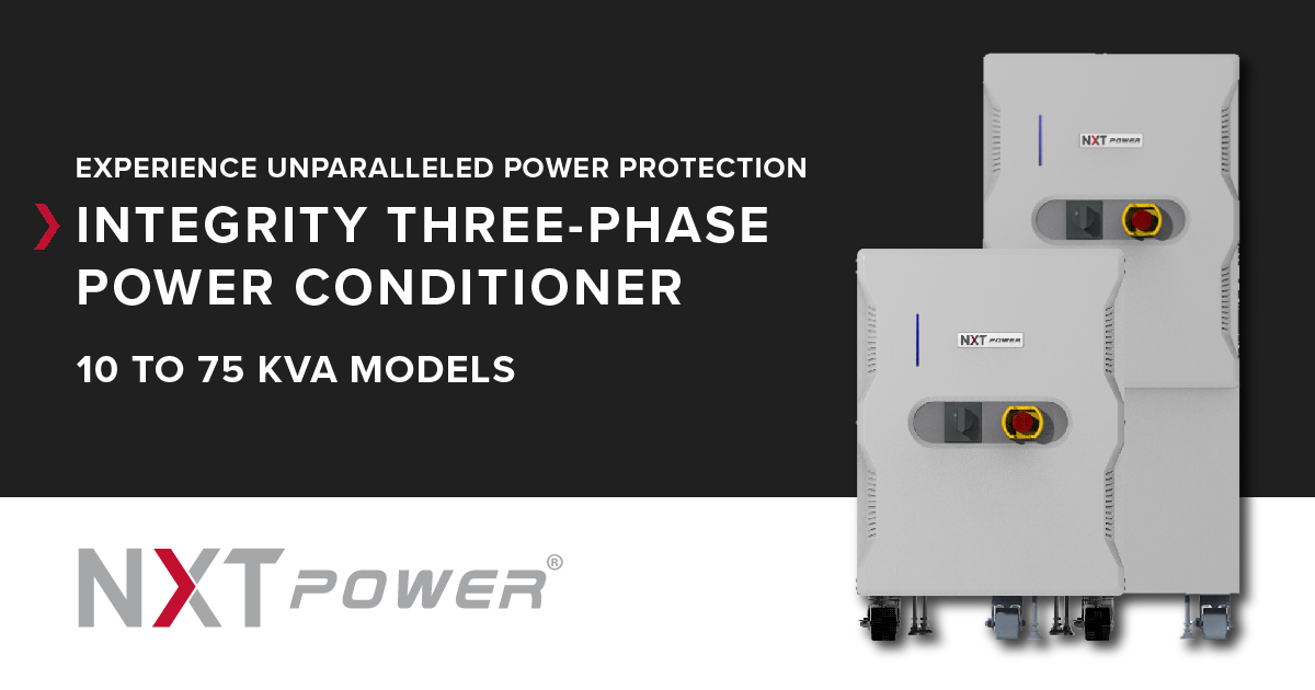 Integrity three phase power conditioners nxt power