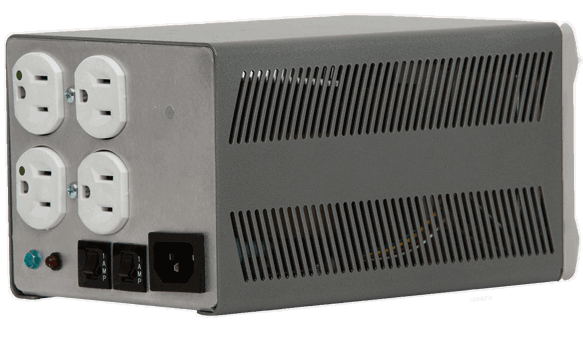 Side and Back View - NXT Power Integrity Medical Power Conditioner