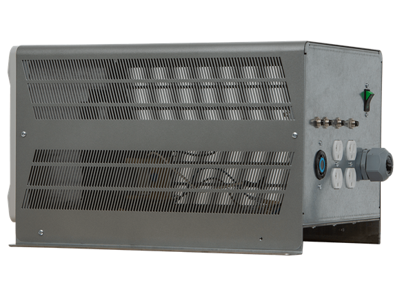 Back and Side View - NXT Power Integrity Single-Phase Power Conditioner