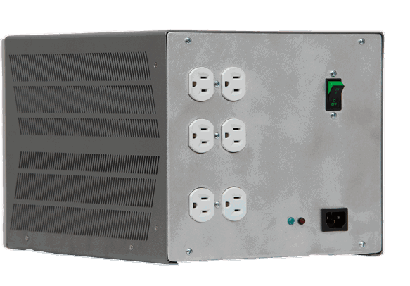 Side and Back View - NXT Power Integrity Standard Power Conditioner