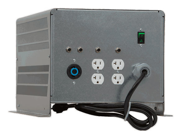 Back View - NXT Power Integrity Single-Phase Power Conditioner