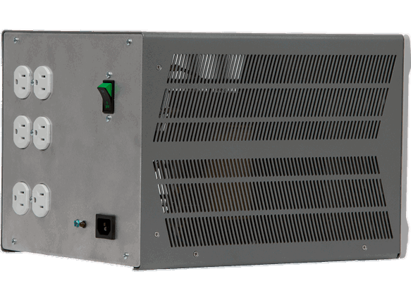 Side and Back View - NXT Power Integrity Standard Power Conditioner